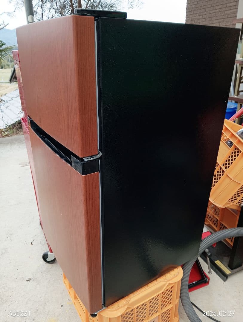 アイリスオーヤマ 2ドア 87L 冷凍冷蔵庫 PRC-B092D-M 20年製