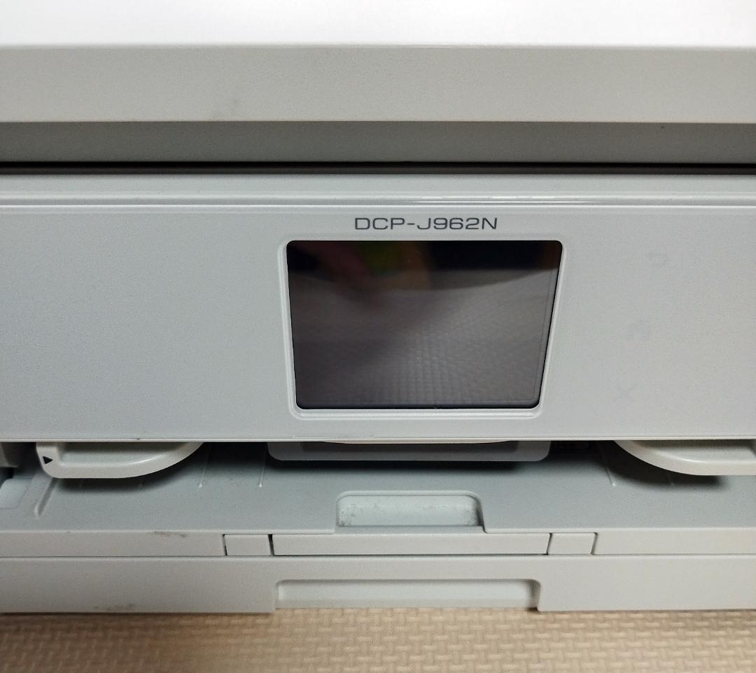 DCP-J962N　ブラザー レーベル印刷　 インク満タン