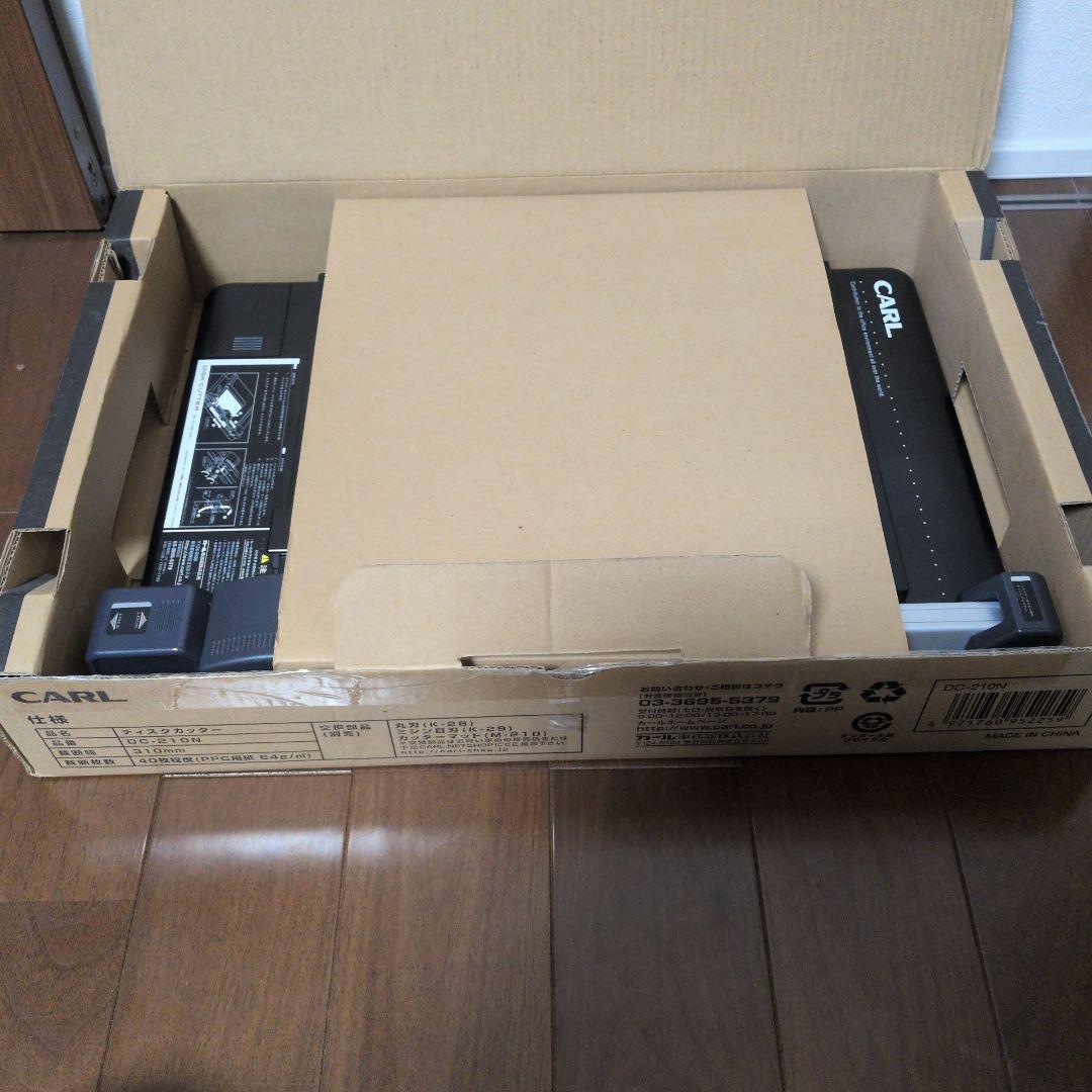 CARL ディスクカッター 美品 替刃 マット付 箱あり