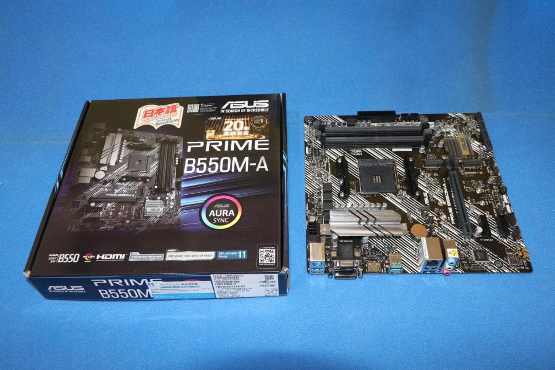 週末値引き　ASUS マザーボード　Prime B550M-A