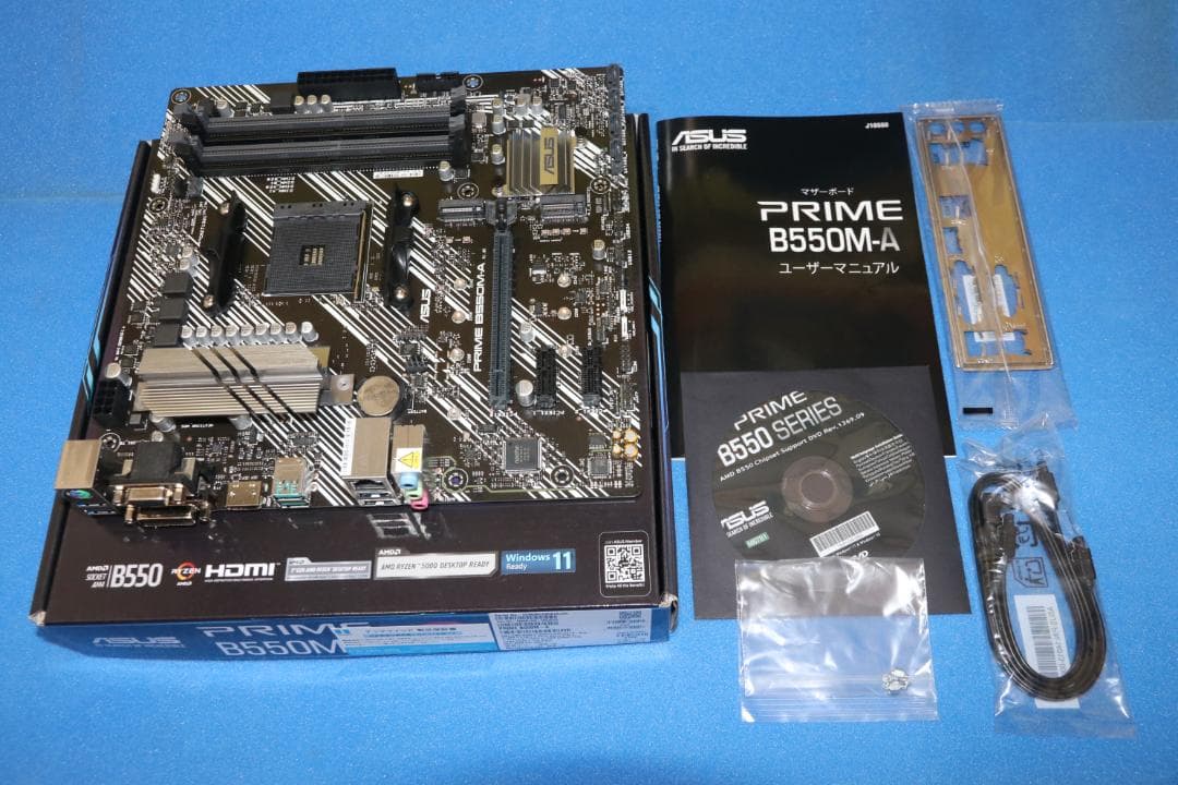 週末値引き　ASUS マザーボード　Prime B550M-A