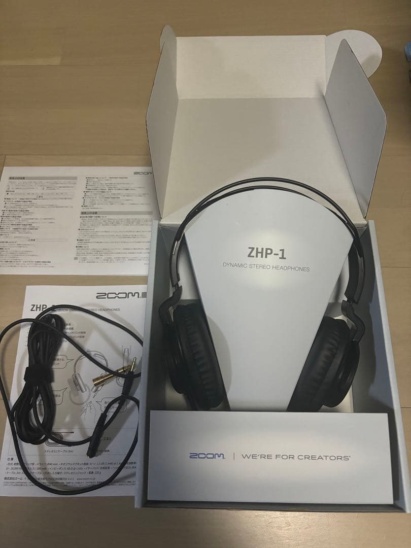 ヘッドホン ZOOM ZHP-1