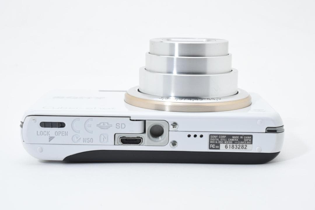 《 美品 》ソニー　SONY Cyber-shot DSC-WX100 ホワイト