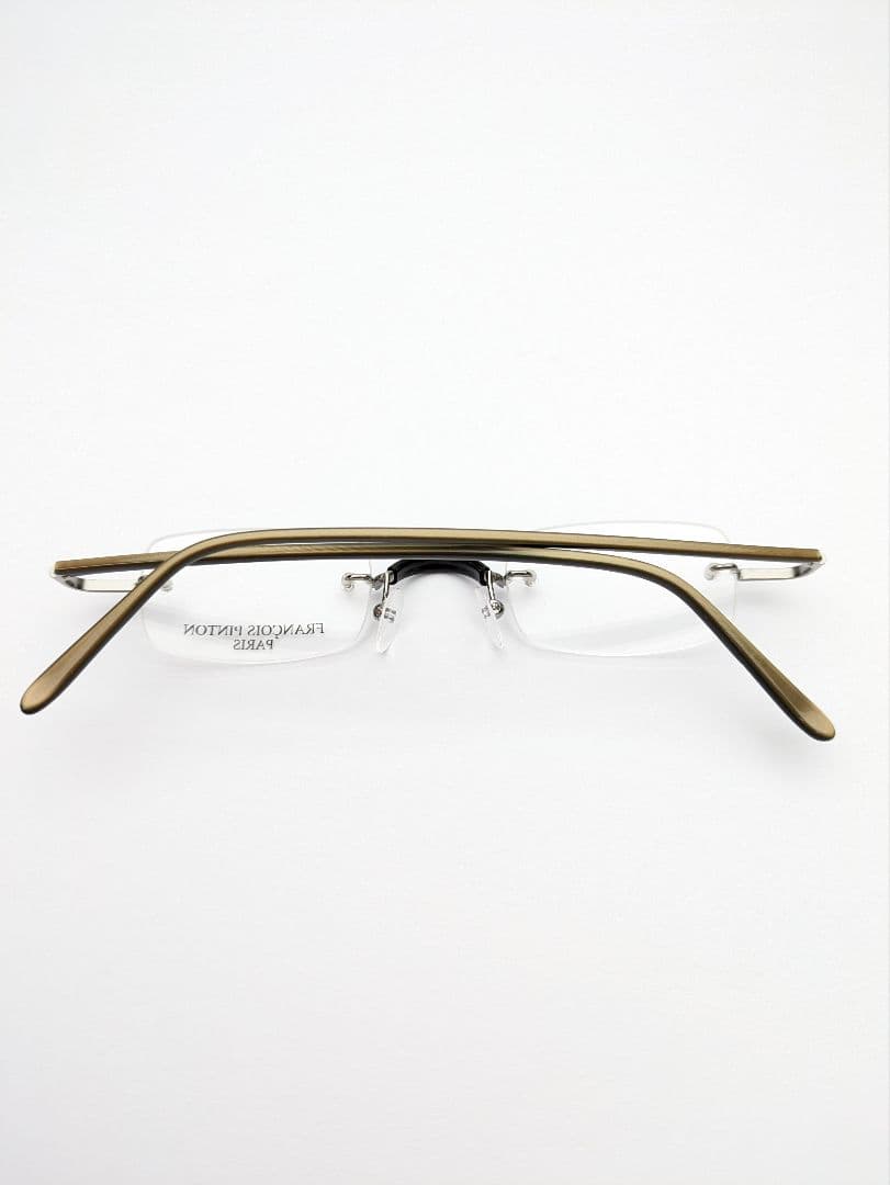 ツーポイントメガネフレーム　未使用品　FRANCOIS PINTON PARIS
