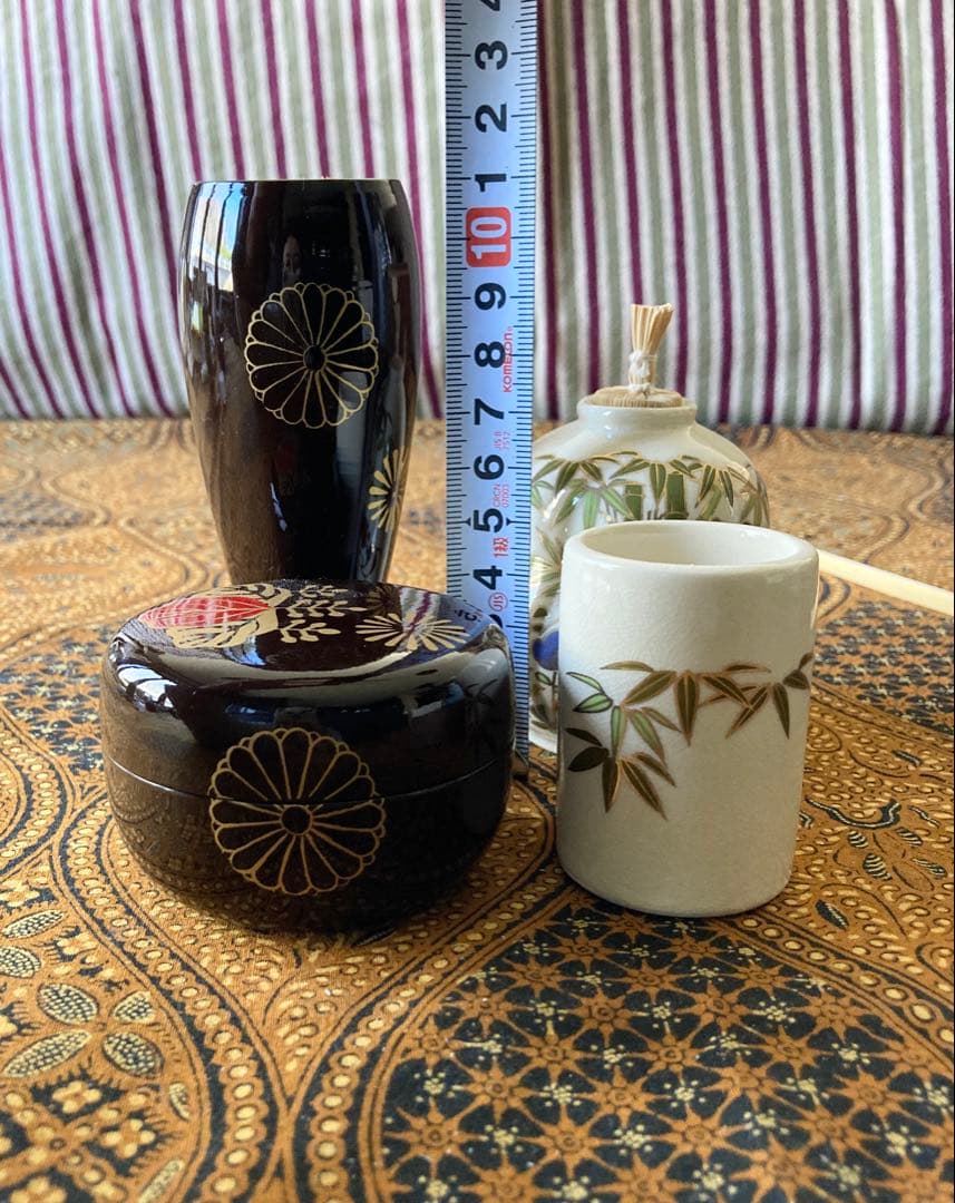 茶道具セット 茶箱と茶器