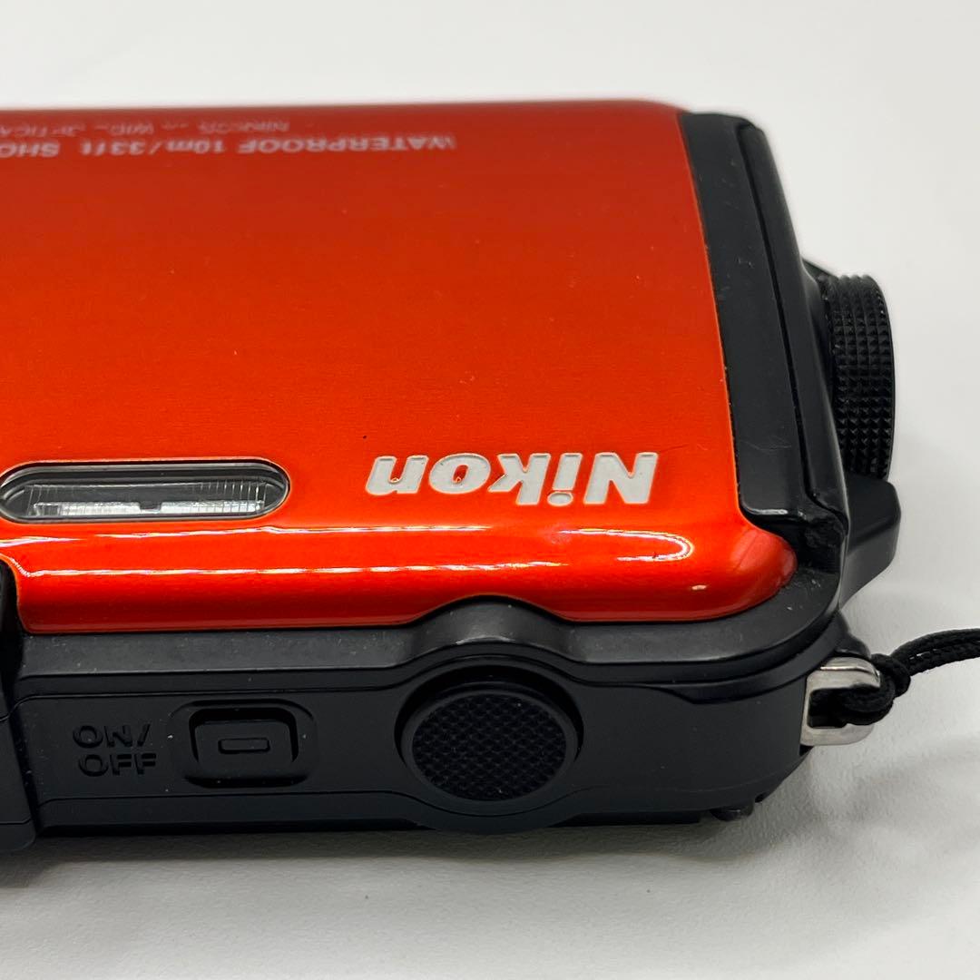 Nikon COOLPIX AW100 オレンジ 防水 デジタルカメラ GPS