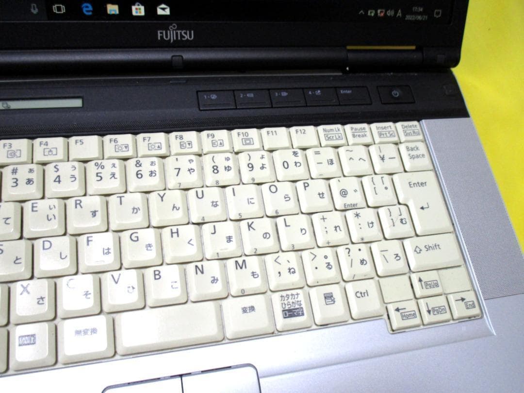 Win10●2.26GHz●650GB●2G●１５.４インチ●リカバリあり●26