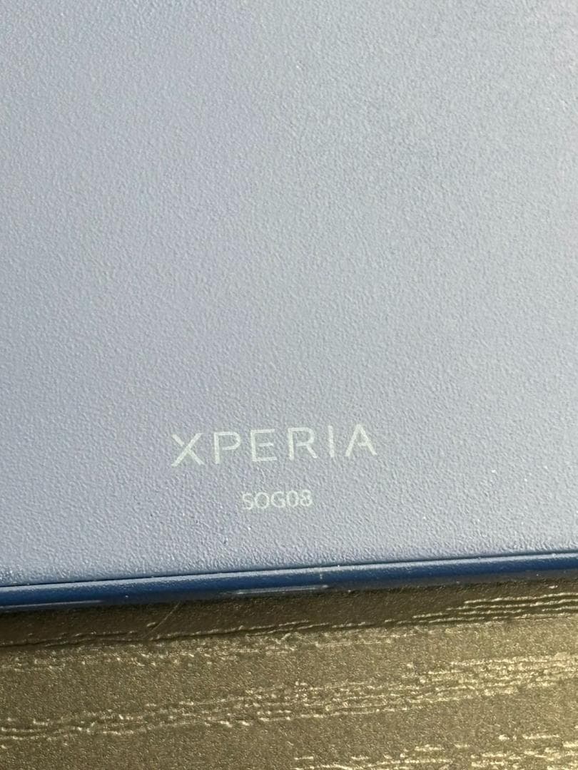 SONY Android Xperia SOG08 ネイビー 本体 電池性能良好