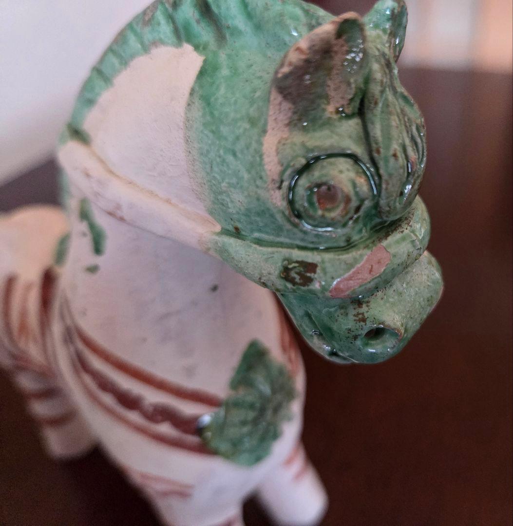 ペルー プカラ 馬 オブジェ 陶器 ヴィンテージ 魔除けフォークアート