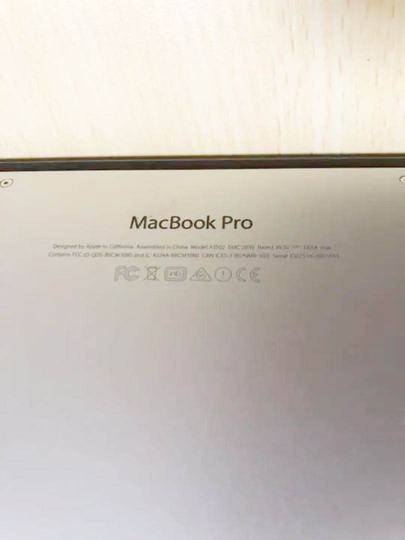 MacBook本体 Mac BookPro 13inch