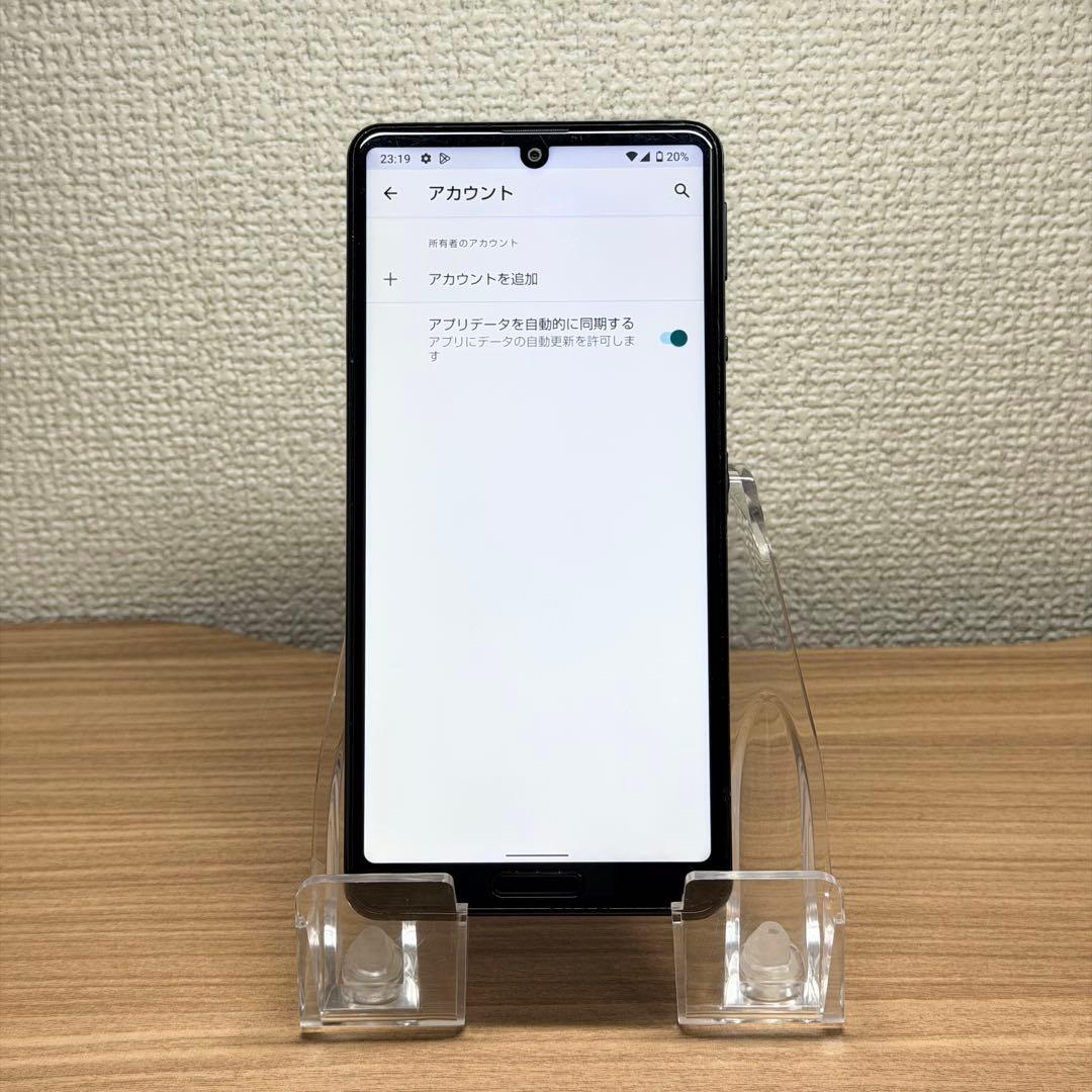 SHARP AQUOS sense5G SHG03 本体 M80