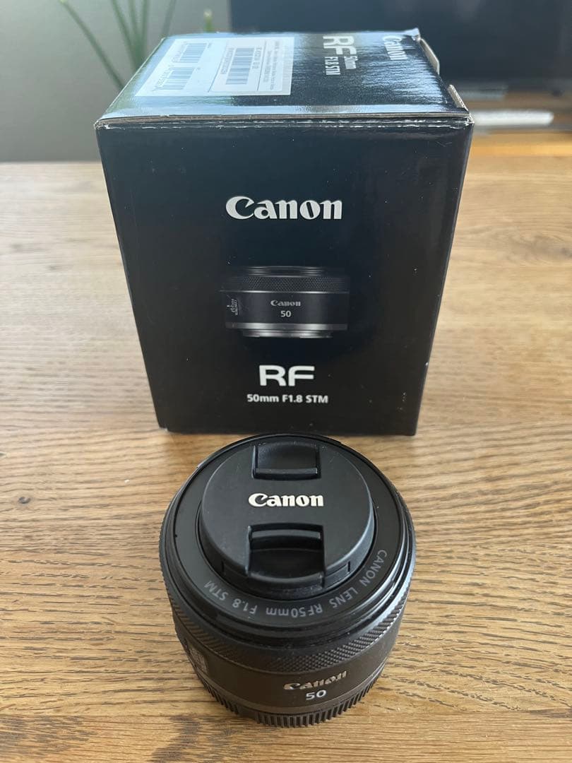 【美品】Canon RF 50mm F1.8 STM 単焦点レンズ