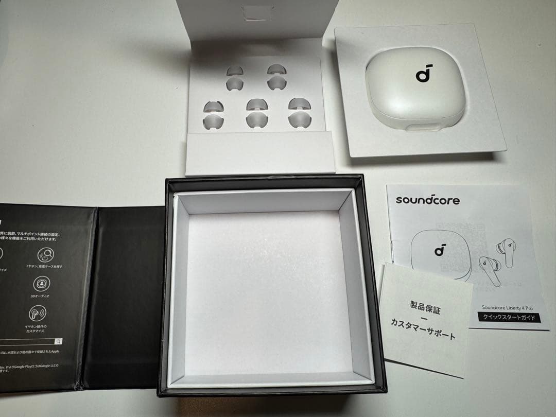 Anker soundcore Liberty 4 pro パールホワイト　中古