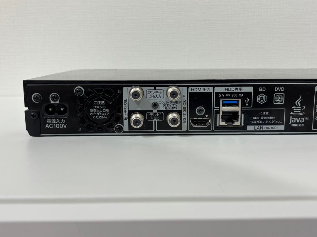 SONYブルーレイレコーダーBDZ-ZW17001TB 4K対応ダブルチューナー