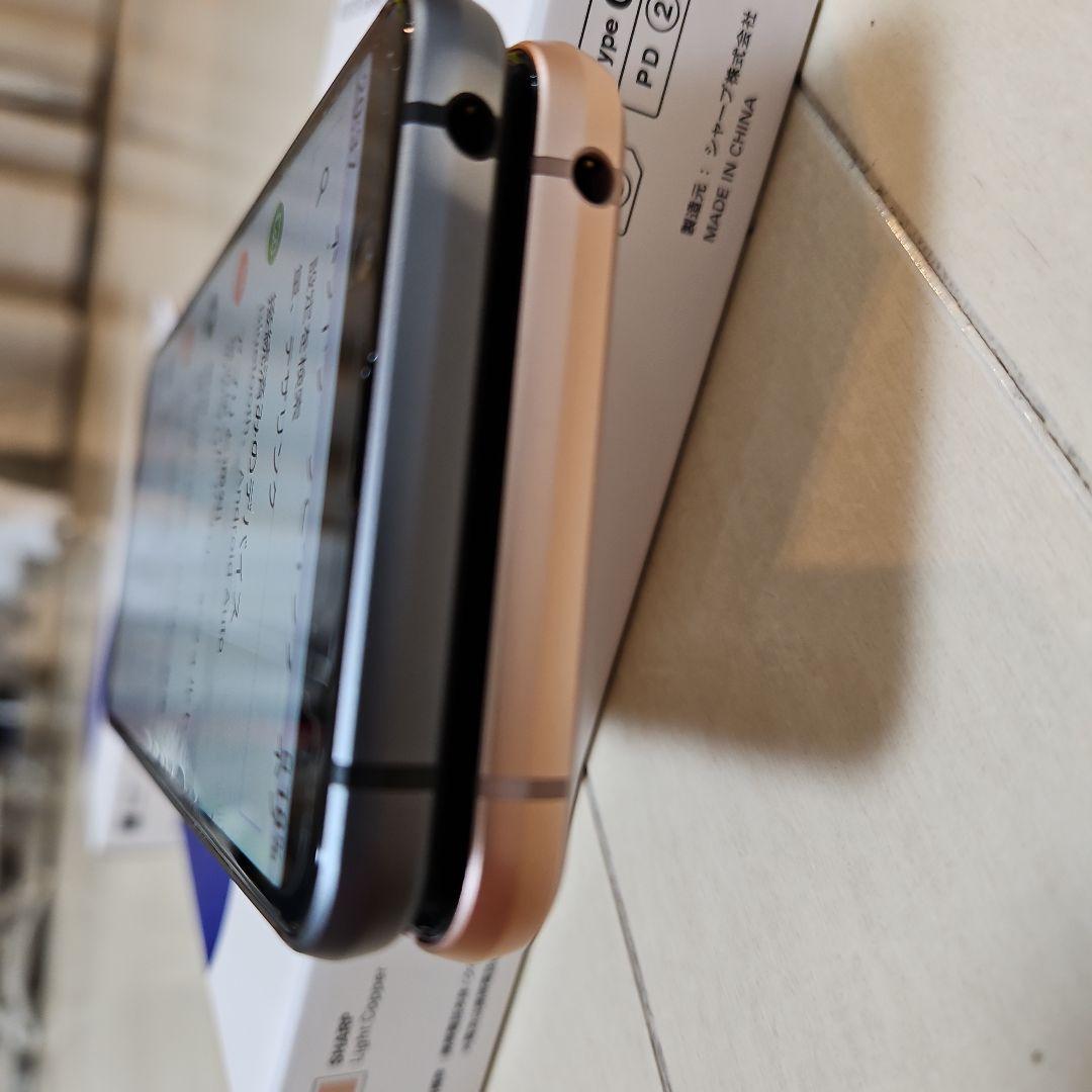 AQUOS sense3 basic ブラック・ライトカッパー 2台