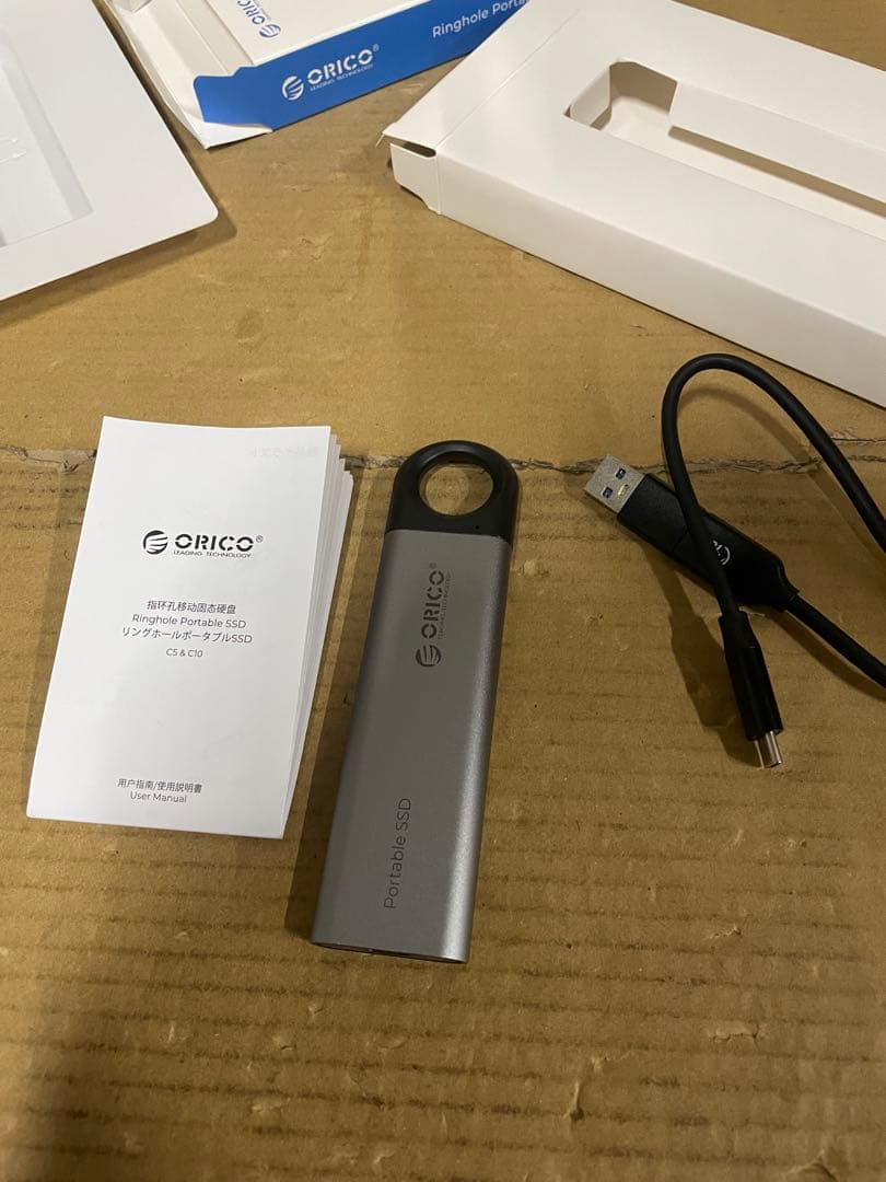 ORICO 外付けSSD 1 TB SSD外付　C10