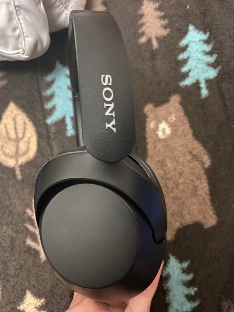 [最安値]SONY ワイヤレスヘッドホン ブラック