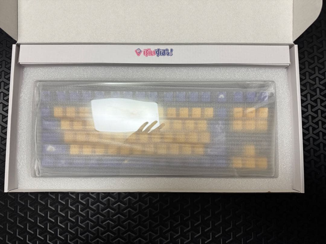 ぷいすぽキーボード　神成きゅぴモデル