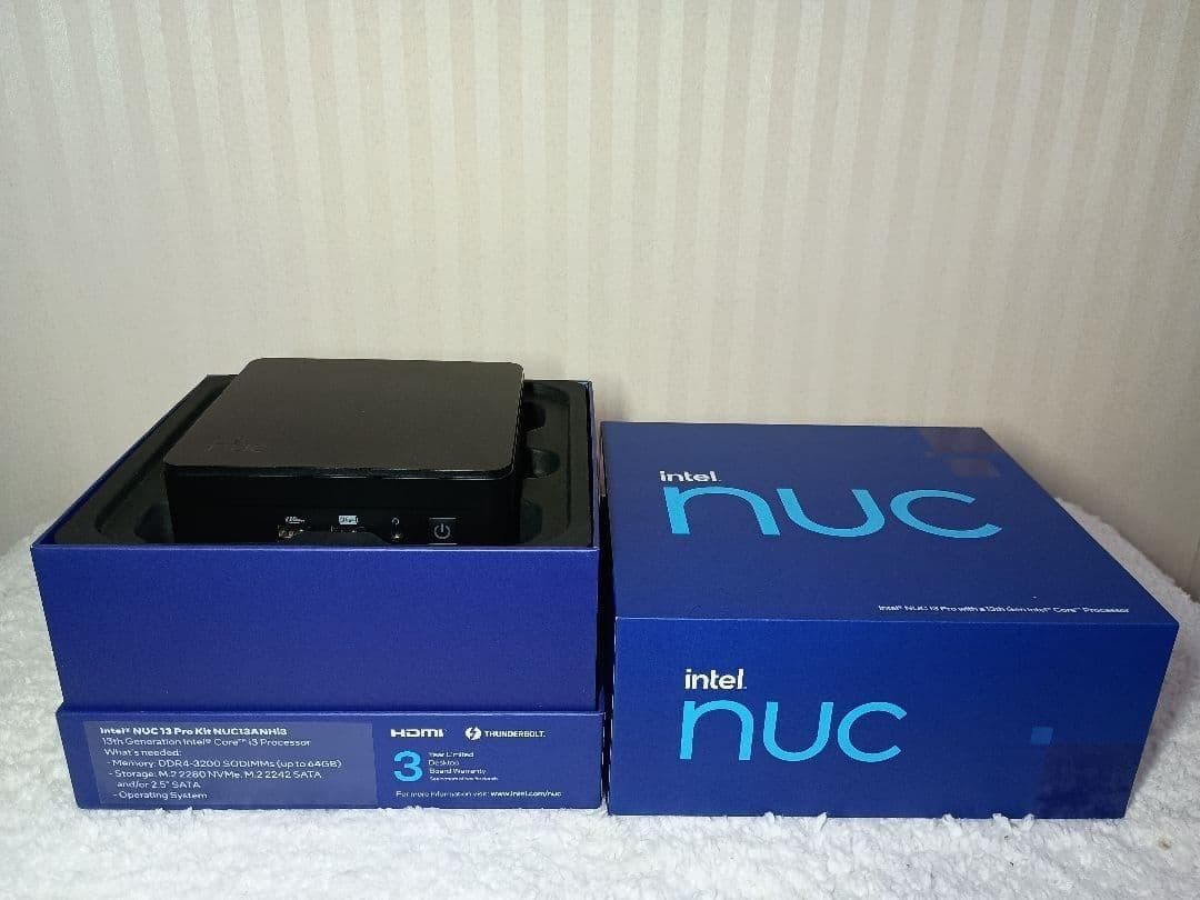 NUC13ANHi3 第13世代 完成品 Win11Pro/Office2024