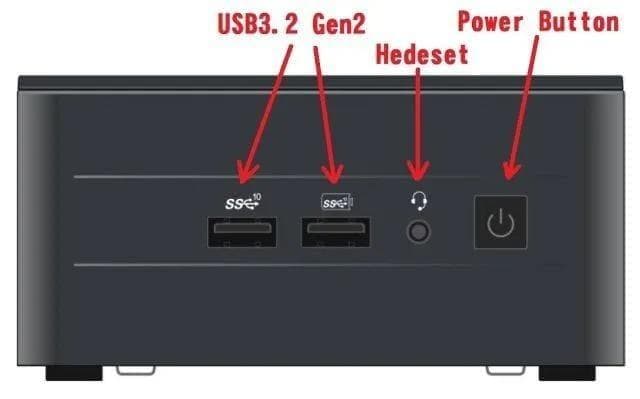 NUC13ANHi3 第13世代 完成品 Win11Pro/Office2024