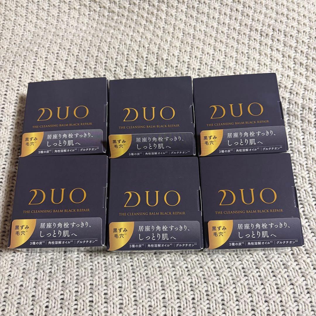 新品 DUO デュオ ザ クレンジングバーム ブラックリペアEX 66g ×6