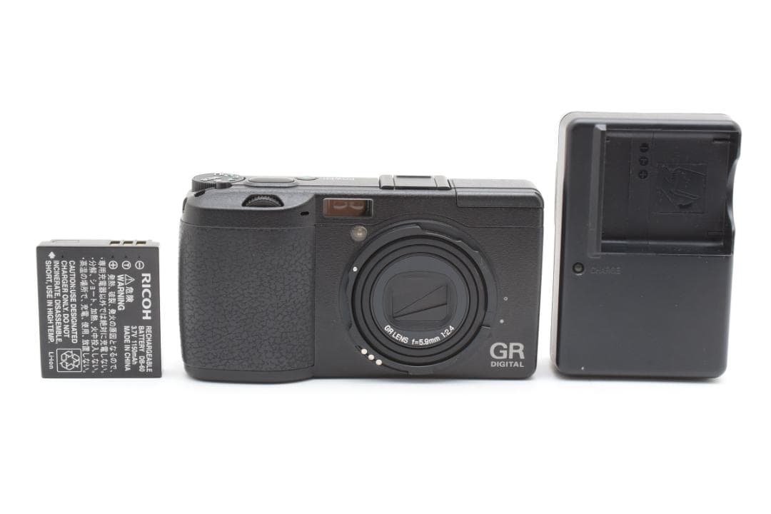 【超美品】Ricoh GR Digital デジタルカメラ 充電器付き #547