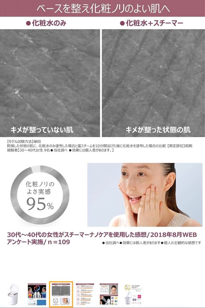 パナソニック　スチーマー