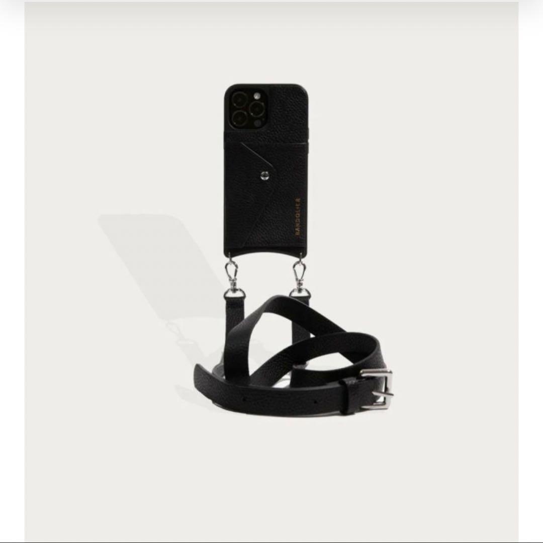 ◆バンドリヤー ヘイリー サイドスロット シルバー iPhone15用 新品