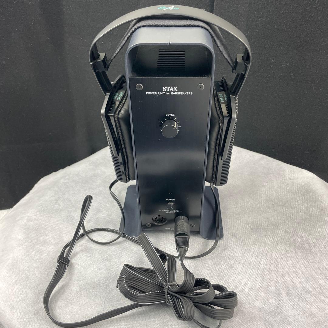 ◯STAX.SRM-300、ヘッドフォンSR-202、オヤイデ電源ケーブル