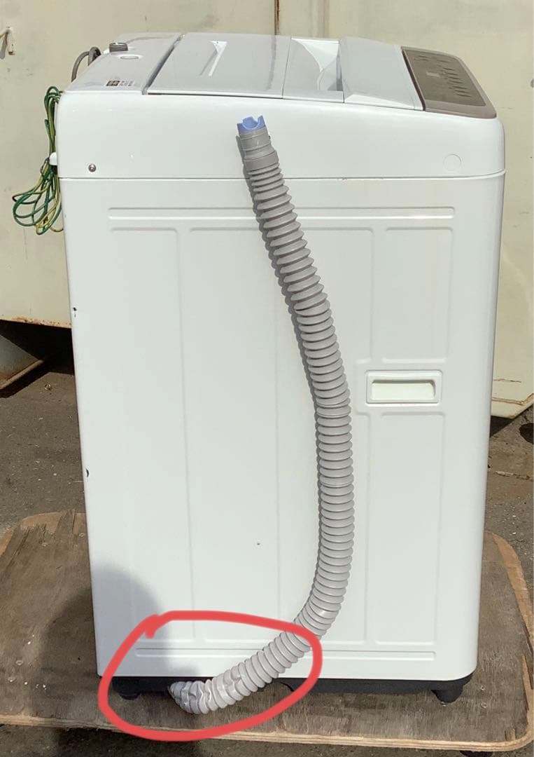ハルキ パナソニック 全自動洗濯機 NA-F60PB15 6kg 21年製