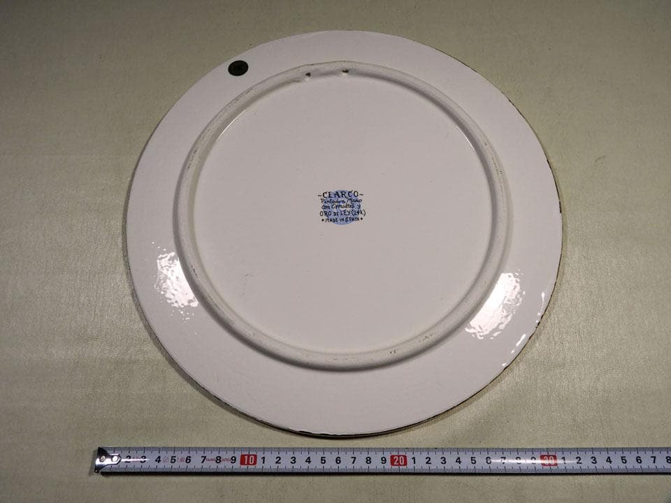 ●大型皿 CEARCO セアルコ スペイン製 径33cm 24金彩 アンダルシア