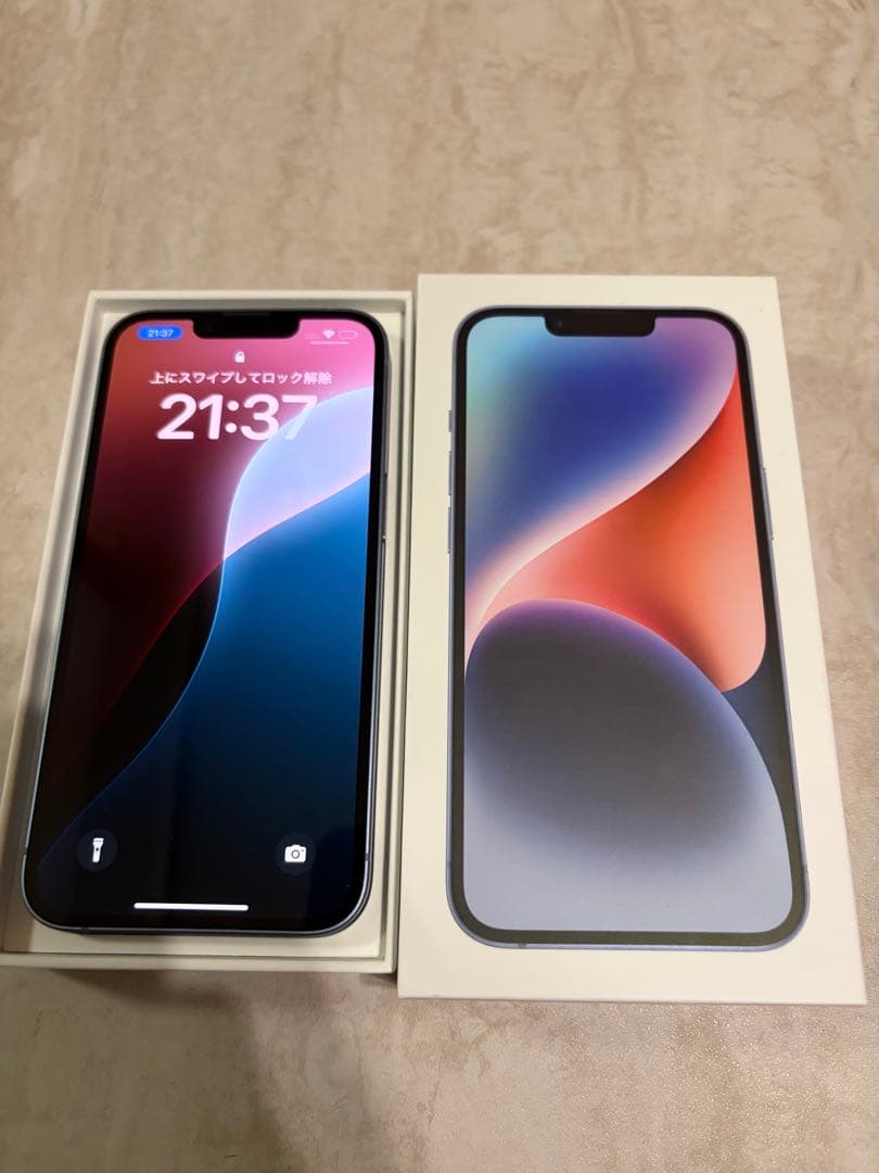Apple iPhone 14 ブルー　128