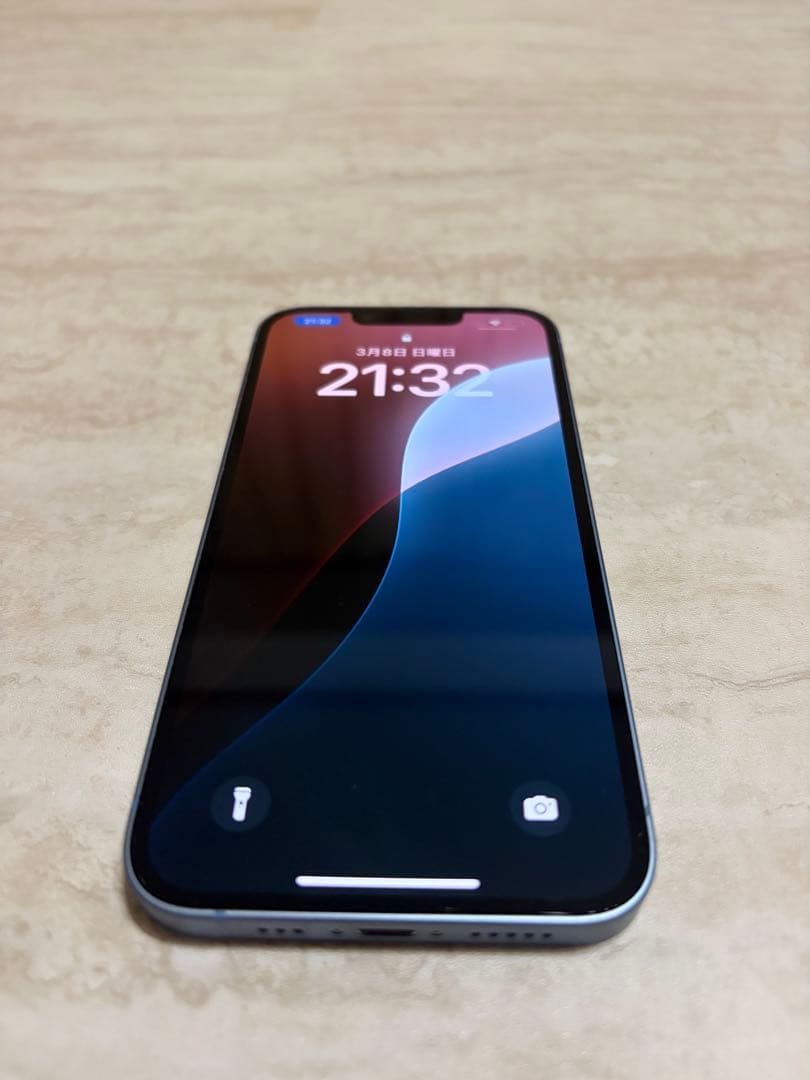 Apple iPhone 14 ブルー　128