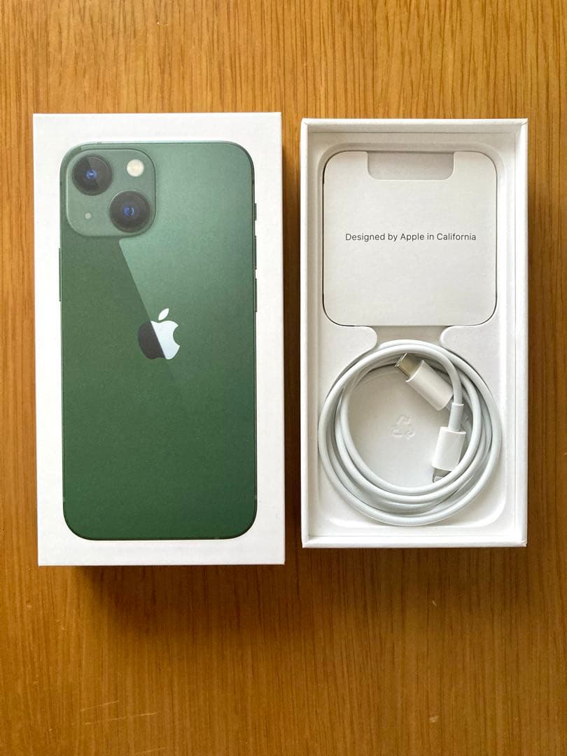 セカンドスマホにどうぞ。 Apple iPhone 13mini グリーン