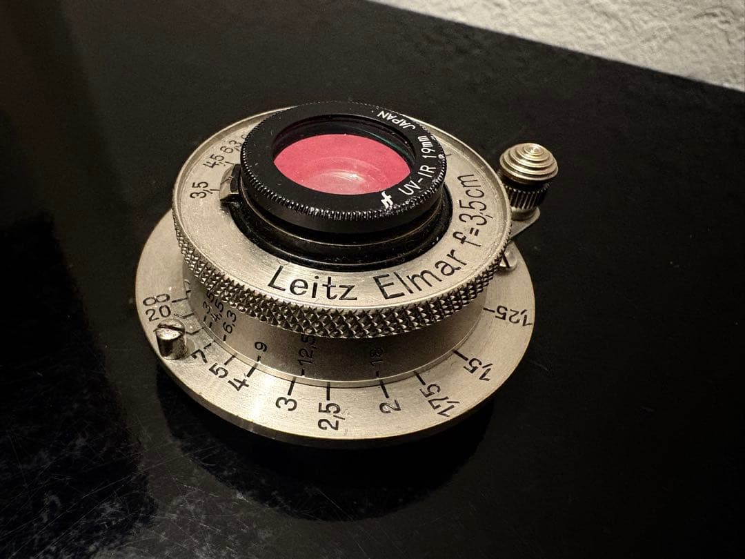 【希少】Leitz Elmar 35cm 19mm UV-IRフィルター付き
