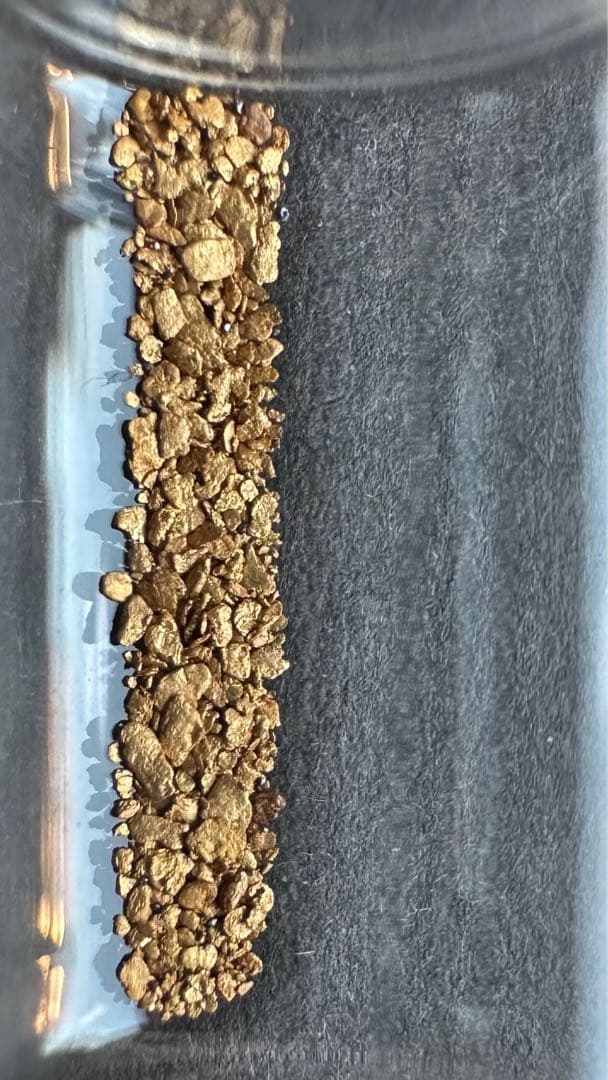 砂金　小さめ砂金　観賞・資料用