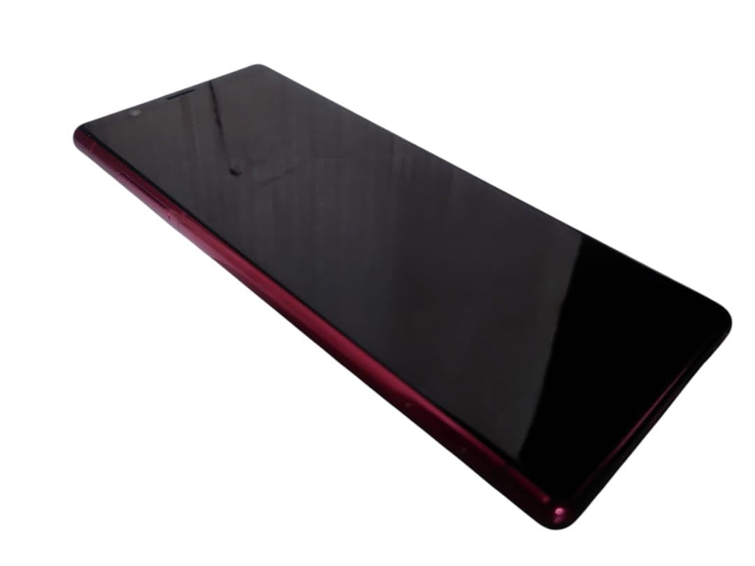 □SONY Xperia5 SOV41 レッド 本体 64G