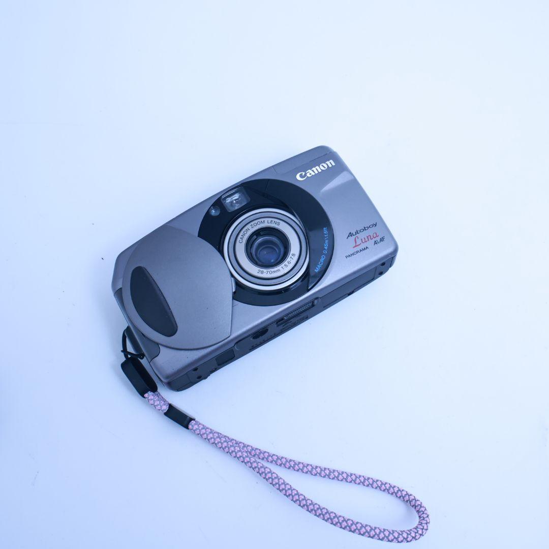 フィルムカメラ Canon Autoboy Luna 電池付き