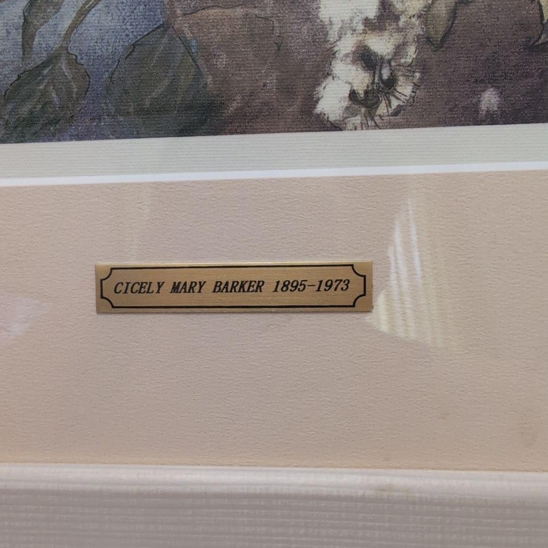 シシリーメアリーハンガー版画 Cicely Mary Barker 版画