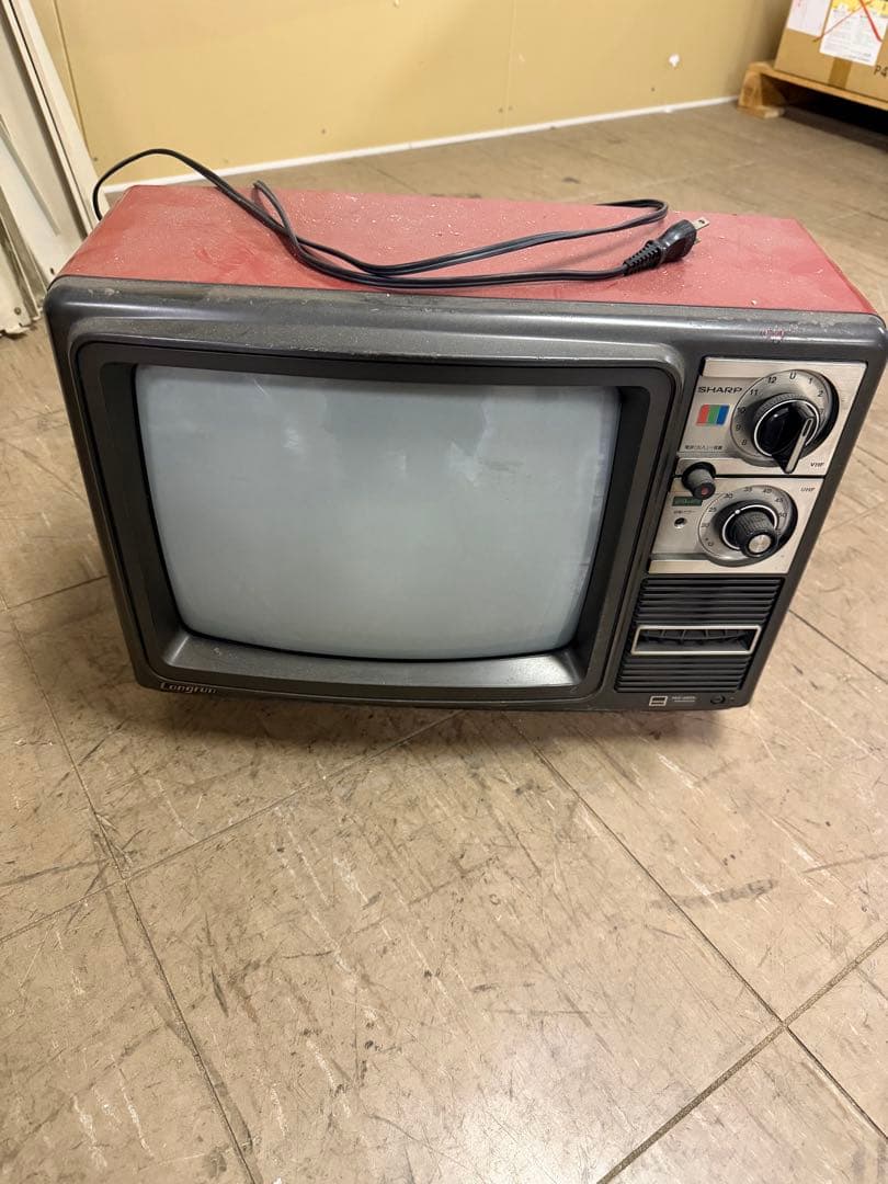 昭和レトロテレビSHARP ブラウン管テレビ