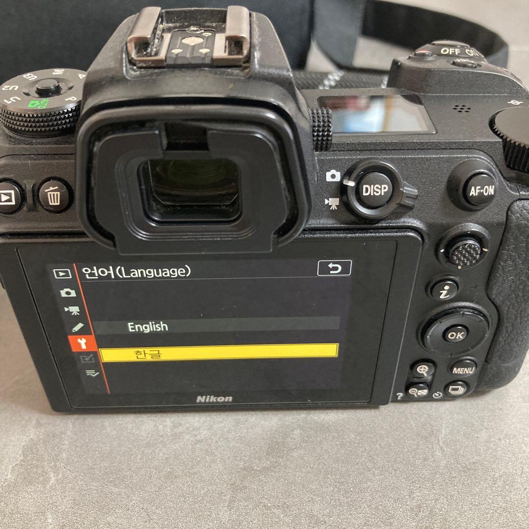 Nikon Z6II ミラーレスカメラ 予備バッテリー付き 言語設定日本語なし
