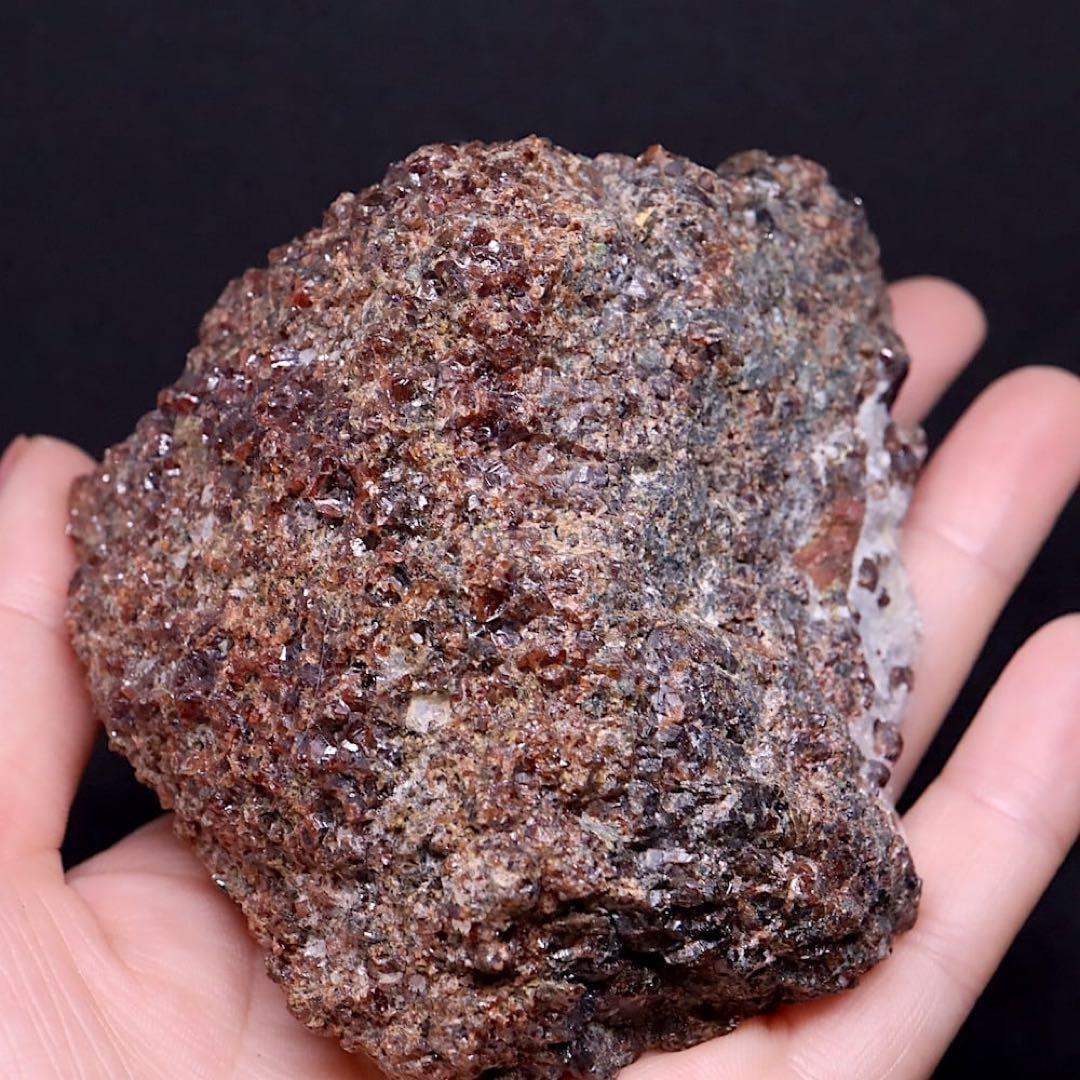 大きい！グロッシュラー ガーネット 549.4g GN204 原石　鉱物　天然石