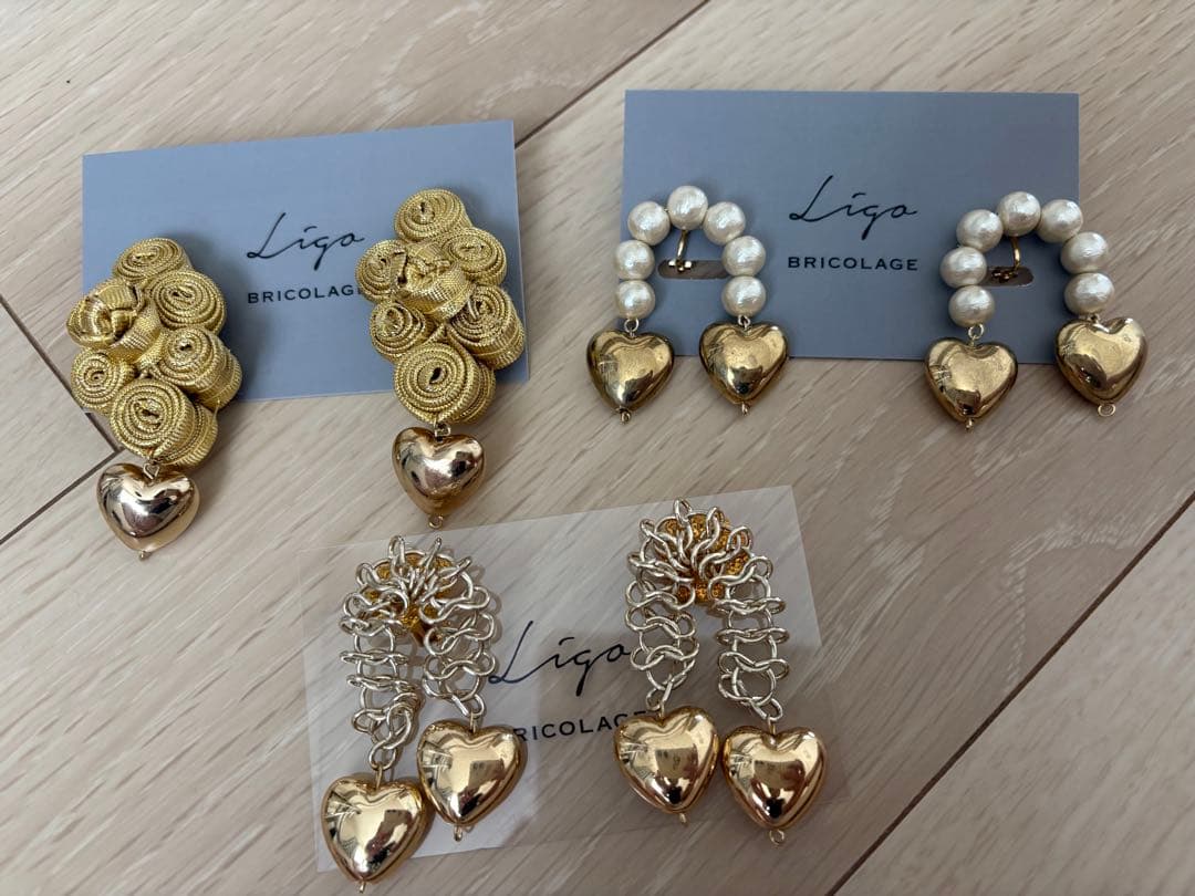 ligo ハンドメイド イヤリング