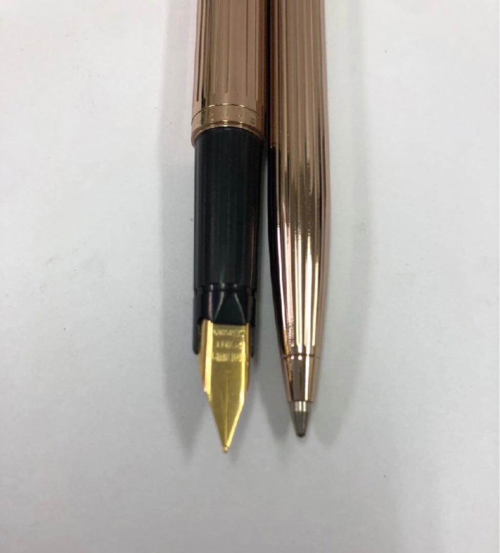 GianPini ジャンピン　万年筆　ボールペンセット