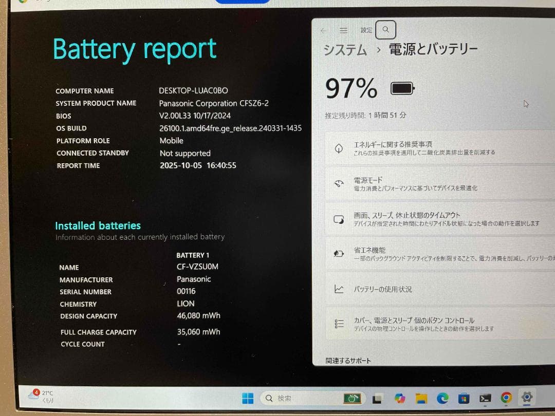 Win11 Office搭載 CF-SZ6 メモリ4GB SSD128GB