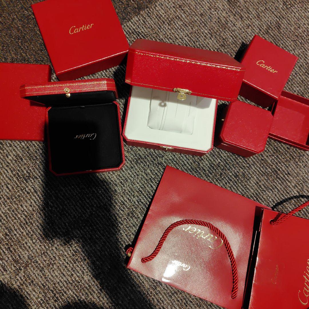 Cartier 赤3 箱&紙2袋