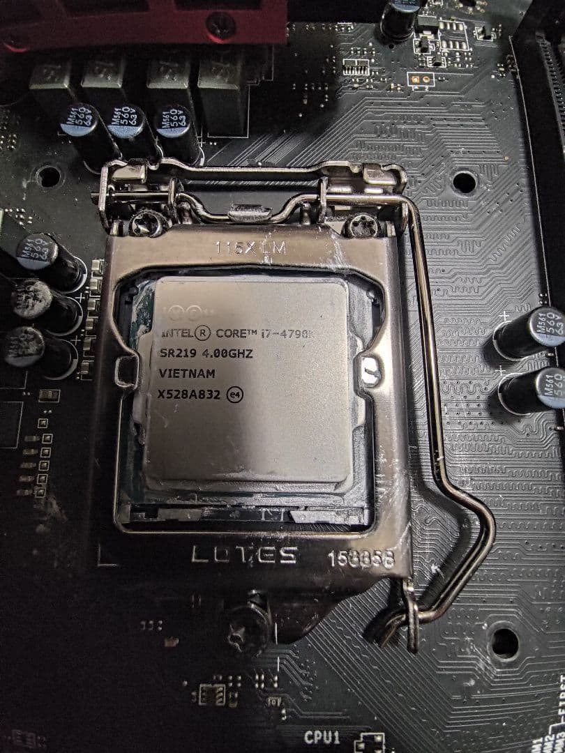 MSI Z97 GAMING5 i7 4790k メモリ16gb セット