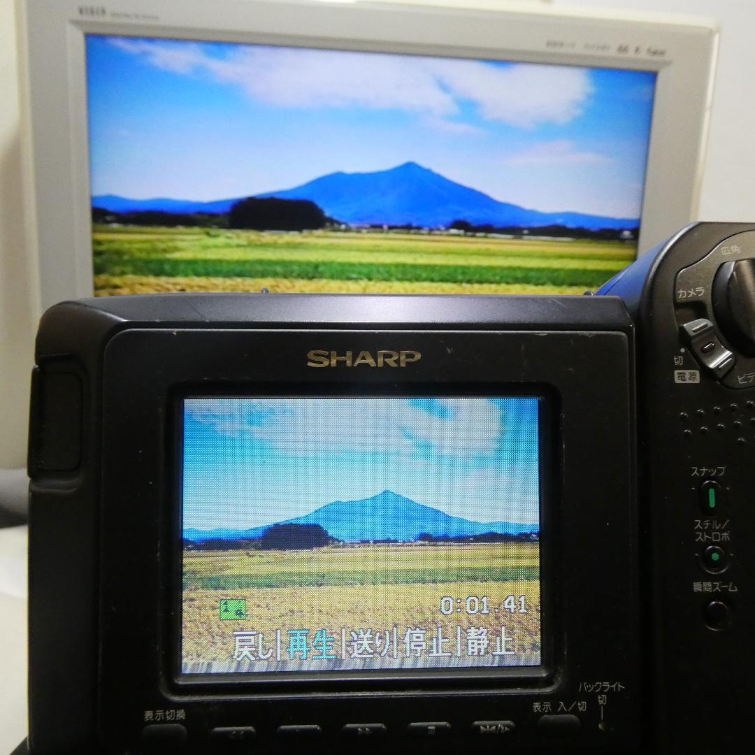シャープ VL-HL100【動作良好】Video.Hi8 カメラダ ビングに最適