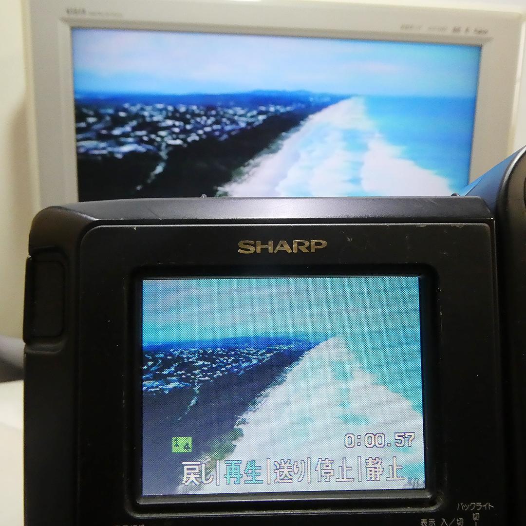 シャープ VL-HL100【動作良好】Video.Hi8 カメラダ ビングに最適