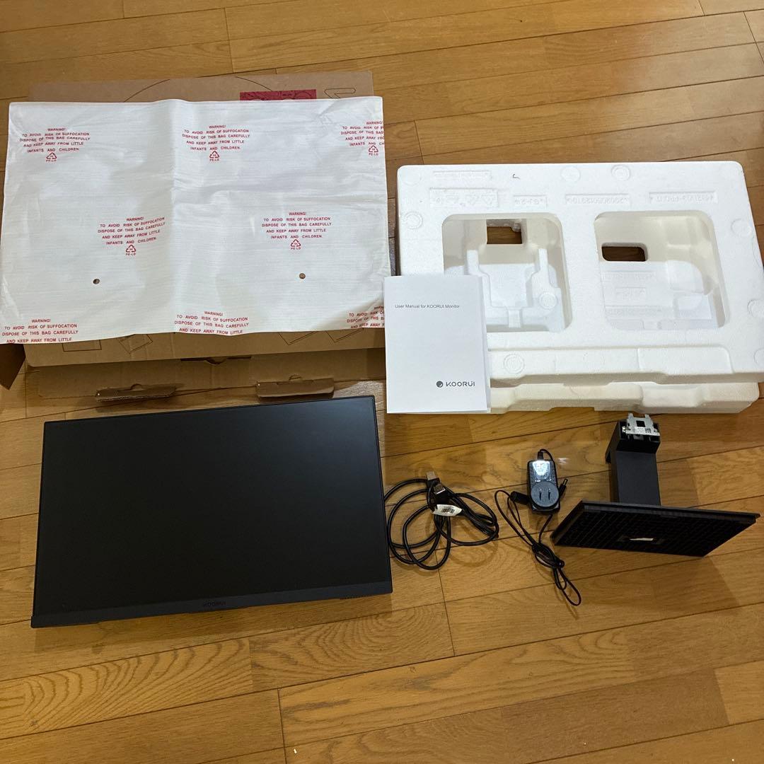 【専用箱付】KOORUI モニター 21.5インチ